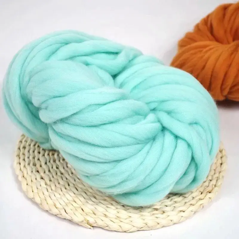 Minthome 0.2s 모조 양모 두꺼운 실, 손으로 - Woven Scarf Blanket 리뷰 및 가격