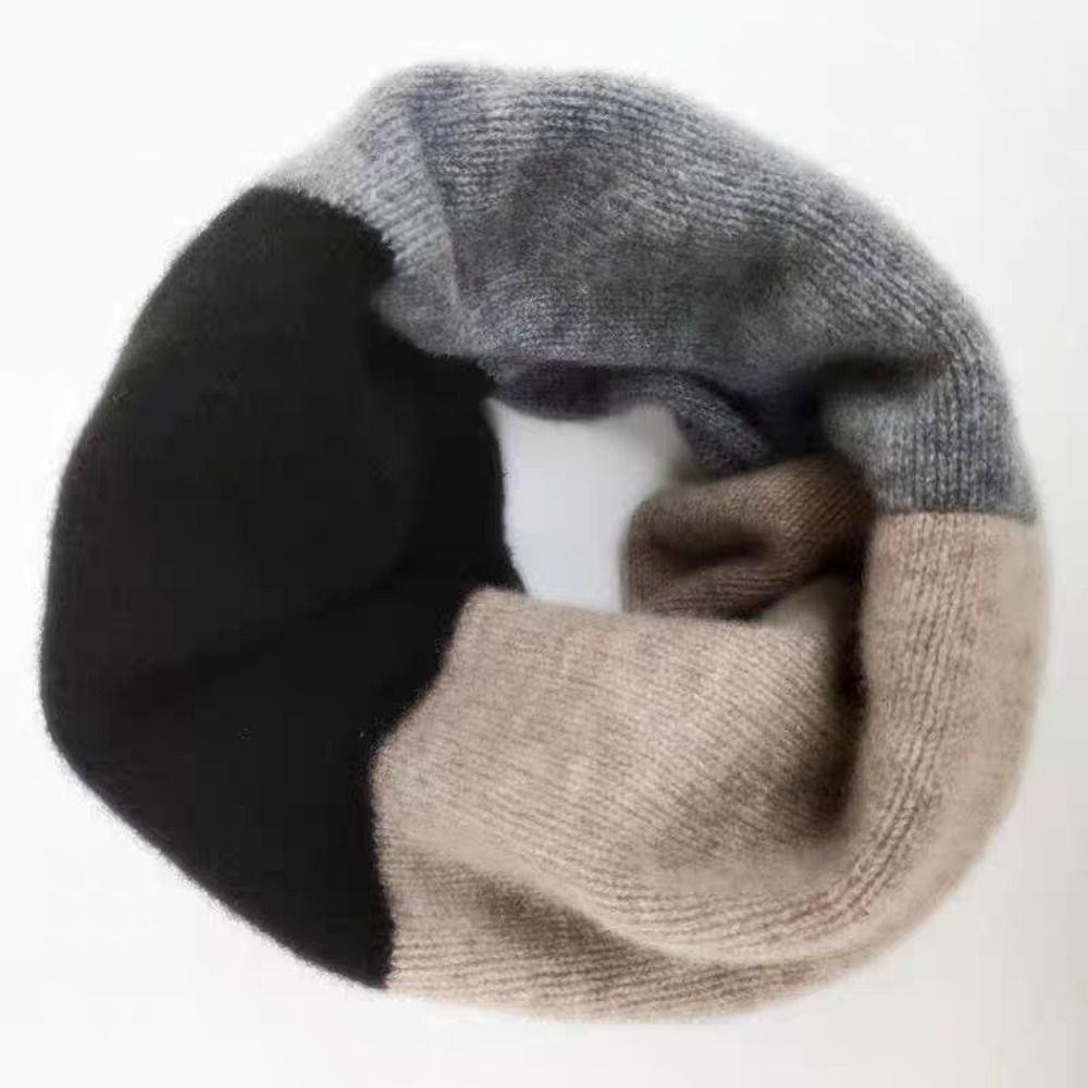 부드러운 배색 무한대 스카프 니트 스트레치 넥 워머 방 - Infinity Scarf Knit 리뷰 및 가격