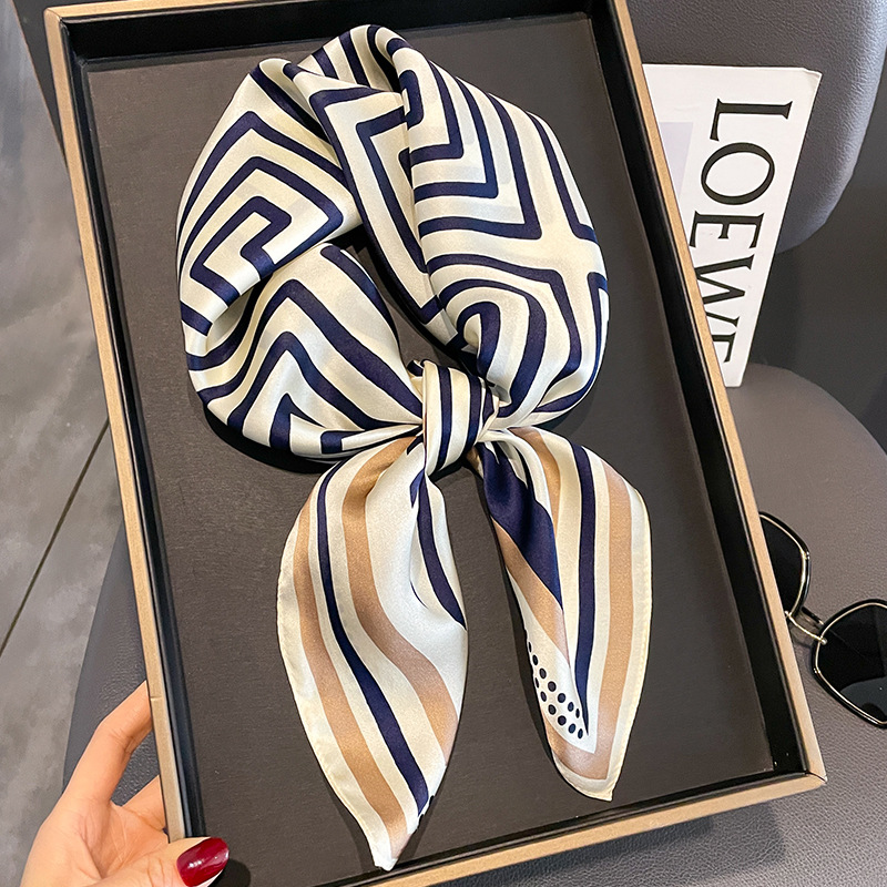 럭셔리 브랜드 Neckerchief 봄 광장 100%  - Face Scarf Mask 리뷰 및 가격