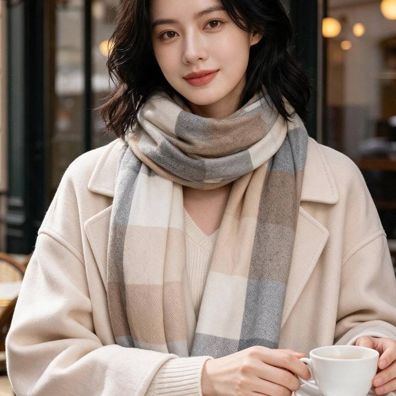 목 보호대 겸용, 어떤 옷에도 잘 어울리는 플리스 소재 - Infinity Scarf Knit 리뷰 및 가격